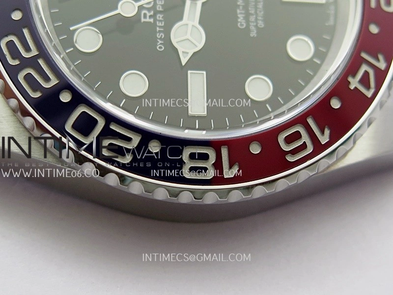 GMT Master II 126719 BLRO Gain Weight V4 Gold Factory 1:1 Best Edition Black Dial On Oyster Bracelet SH3285 CHS