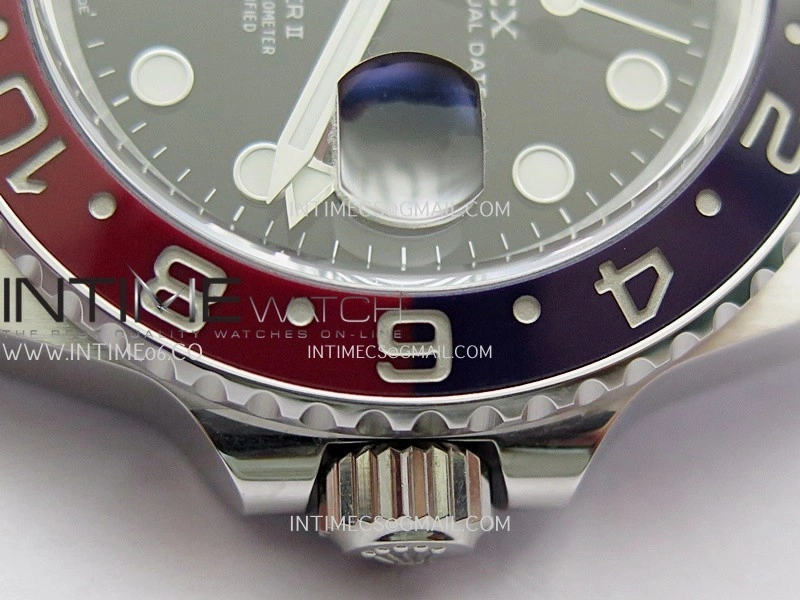 GMT Master II 126719 BLRO Gain Weight V4 Gold Factory 1:1 Best Edition Black Dial On Oyster Bracelet SH3285 CHS