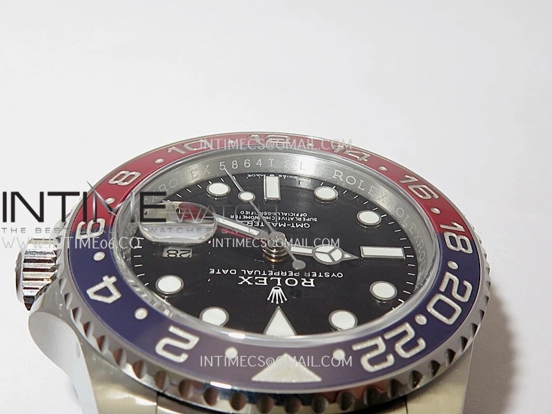 GMT Master II 126719 BLRO Gain Weight V4 Gold Factory 1:1 Best Edition Black Dial On Oyster Bracelet SH3285 CHS