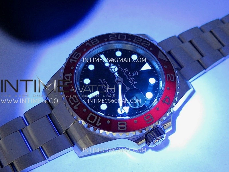 GMT Master II 126719 BLRO Gain Weight V4 Gold Factory 1:1 Best Edition Black Dial On Oyster Bracelet SH3285 CHS