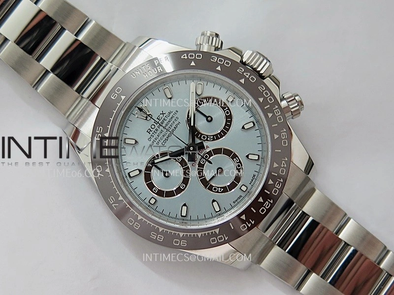 Daytona 116506 Gain Weight VSF 1:1 Best Edition Ice Blue Dial Stick Marker On Oyster Bracelet DD4130