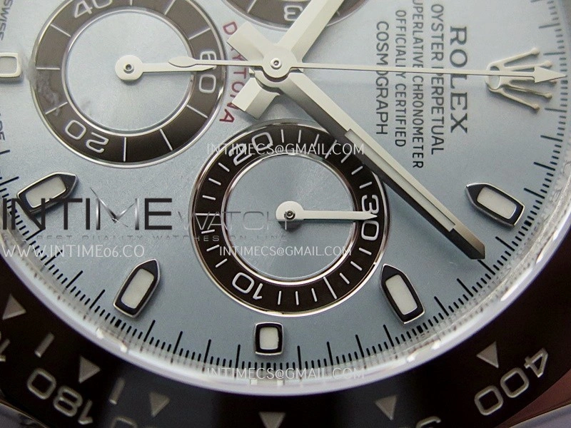 Daytona 116506 Gain Weight VSF 1:1 Best Edition Ice Blue Dial Stick Marker On Oyster Bracelet DD4130