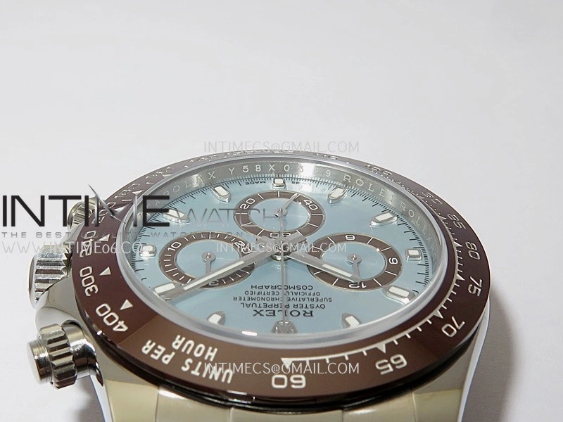 Daytona 116506 Gain Weight VSF 1:1 Best Edition Ice Blue Dial Stick Marker On Oyster Bracelet DD4130