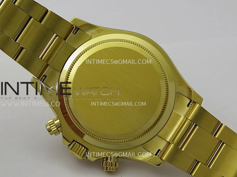 Daytona 126508 Gain Weight YG QF 1:1 Best Edition YG Dial T Crystal Markers On YG Bracelet SH4131 V6