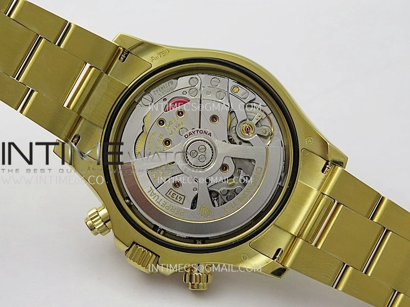 Daytona 126508 Gain Weight YG QF 1:1 Best Edition YG Dial T Crystal Markers On YG Bracelet SH4131 V6
