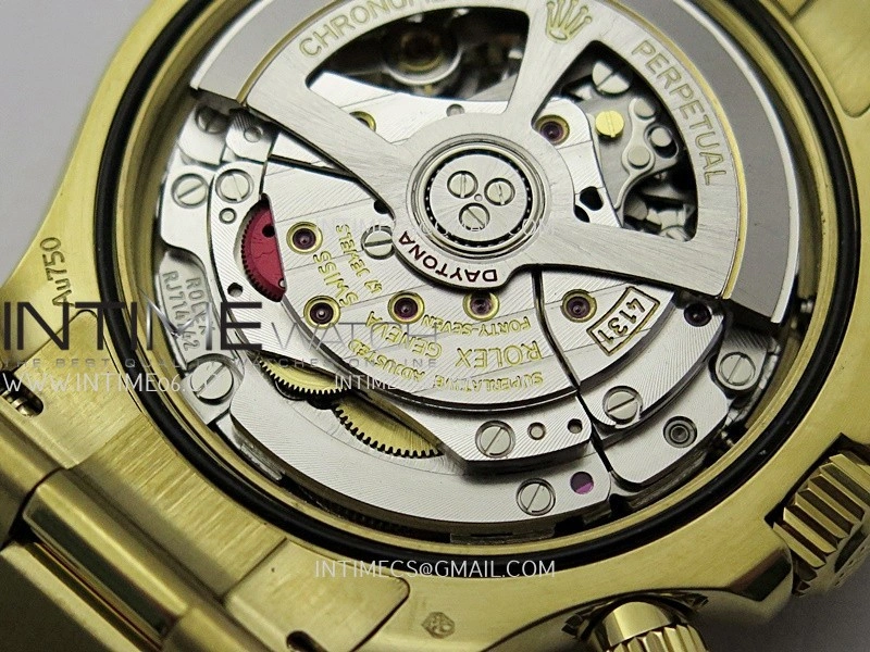 Daytona 126508 Gain Weight YG QF 1:1 Best Edition YG Dial T Crystal Markers On YG Bracelet SH4131 V6