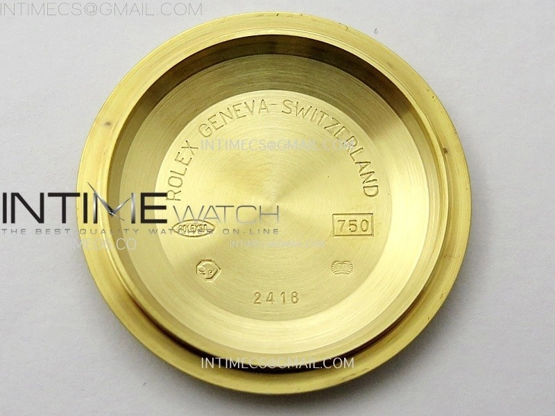 Day Date 228238 40mm 904L YG 1:1 AR+F Best Edition Green Dial Roman Markers on YG President Bracelet SA3255