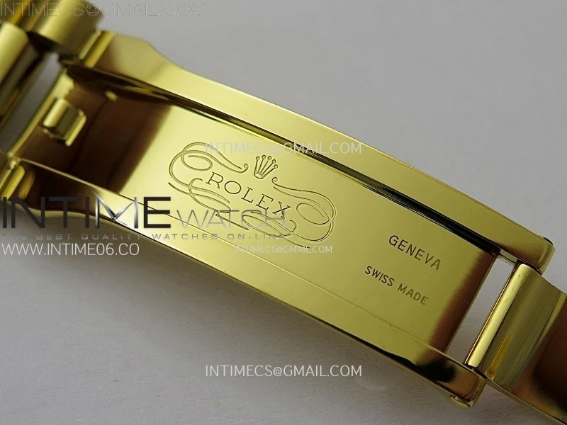 Day Date 228238 40mm 904L YG 1:1 AR+F Best Edition Green Dial Roman Markers on YG President Bracelet SA3255