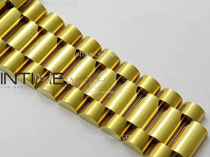 Day Date 228238 40mm 904L YG 1:1 AR+F Best Edition White Dial Roman Markers on YG President Bracelet SA3255