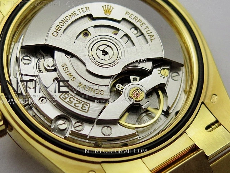 Day Date 228238 40mm 904L YG 1:1 AR+F Best Edition White Dial Roman Markers on YG President Bracelet SA3255