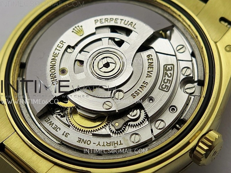 Day Date 228238 40mm YG KF 1:1 Best Edition Silver Dial Roman Markers On RG President Bracelet SA3255