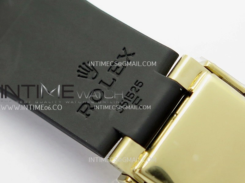 Sky-Dweller 326238 904L YG Noob 1:1 Best Edition Green Dial On Oysterflex Rubber Strap Asian 23J to 9001
