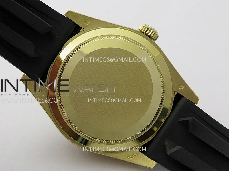 Sky-Dweller 326238 904L YG Noob 1:1 Best Edition Green Dial On Oysterflex Rubber Strap Asian 23J to 9001