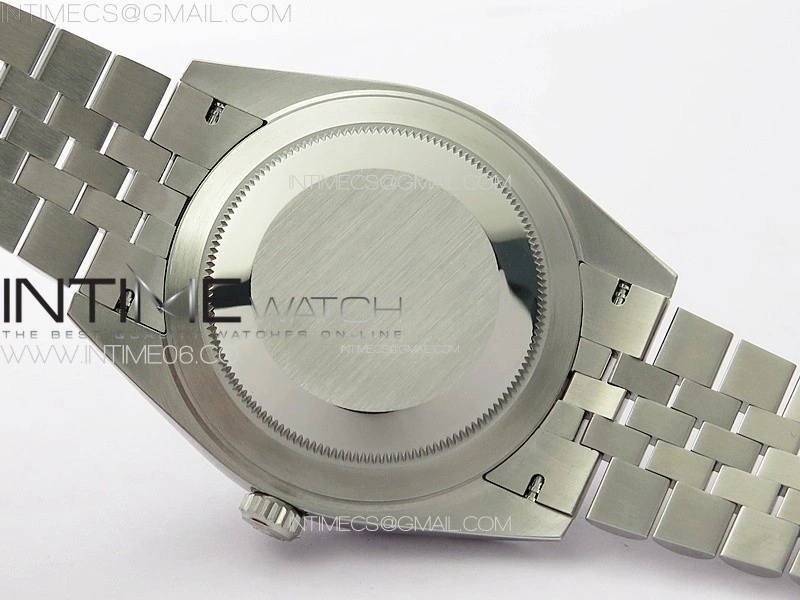 DateJust 41 126334 ZF 1:1 Best Edition 904L Steel Black Dial Stick Marker on Jubilee Bracelet A2824