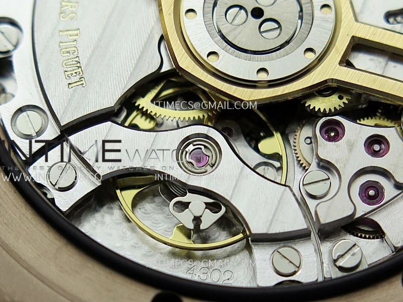 Royal Oak 15510 Gain Weight RG DDF 1:1 Best Edition Blue Dial On RG Bracelet Super Clone DD4302