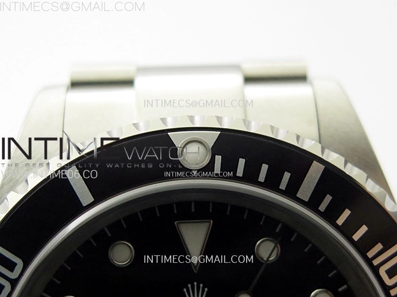 Submariner 16610 LN No Rehaut Engraving 904L Steel ARF 1:1 Best Edition on SS Bracelet SH3135 V2