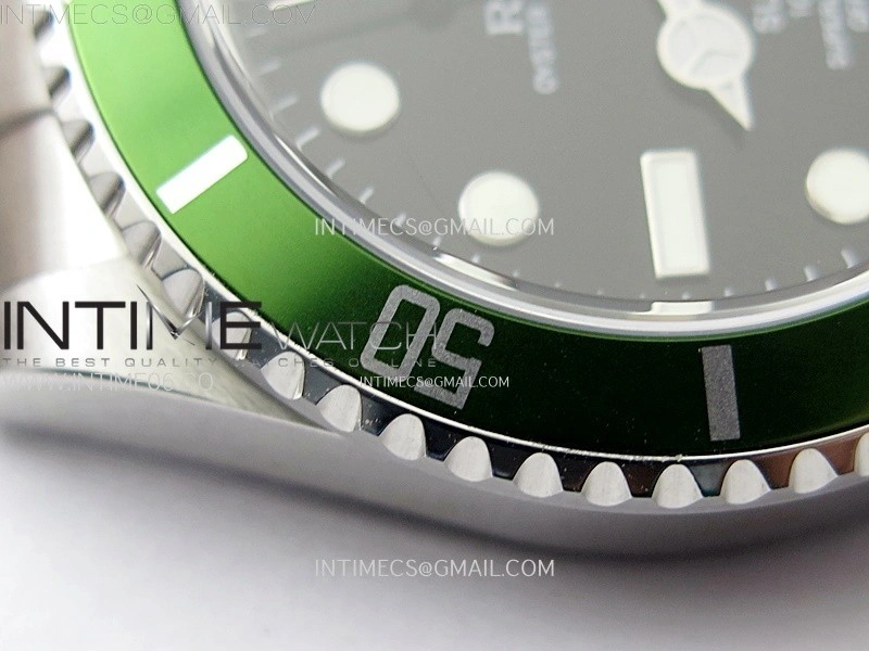 Submariner 16610 LV No Rehaut Engraving 904L Steel ARF 1:1 Best Edition on SS Bracelet SH3135 V2