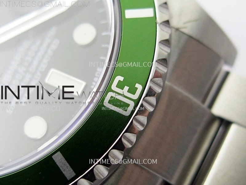Submariner 16610 LV No Rehaut Engraving 904L Steel ARF 1:1 Best Edition on SS Bracelet SH3135 V2