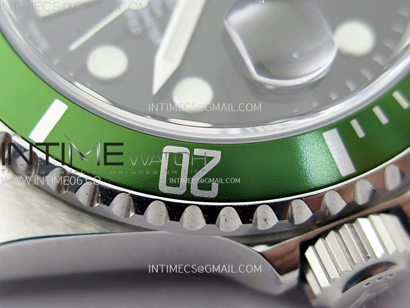Submariner 16610 LV No Rehaut Engraving 904L Steel ARF 1:1 Best Edition on SS Bracelet SH3135 V2