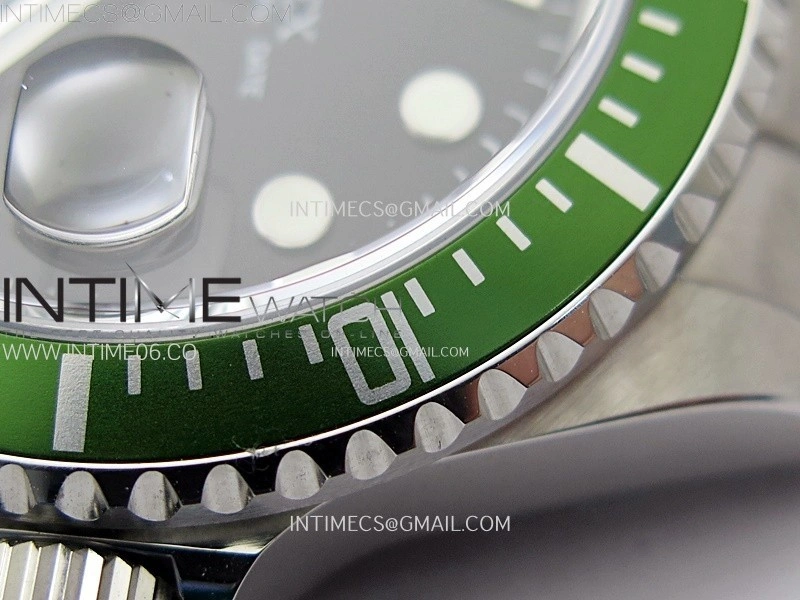 Submariner 16610 LV No Rehaut Engraving 904L Steel ARF 1:1 Best Edition on SS Bracelet SH3135 V2
