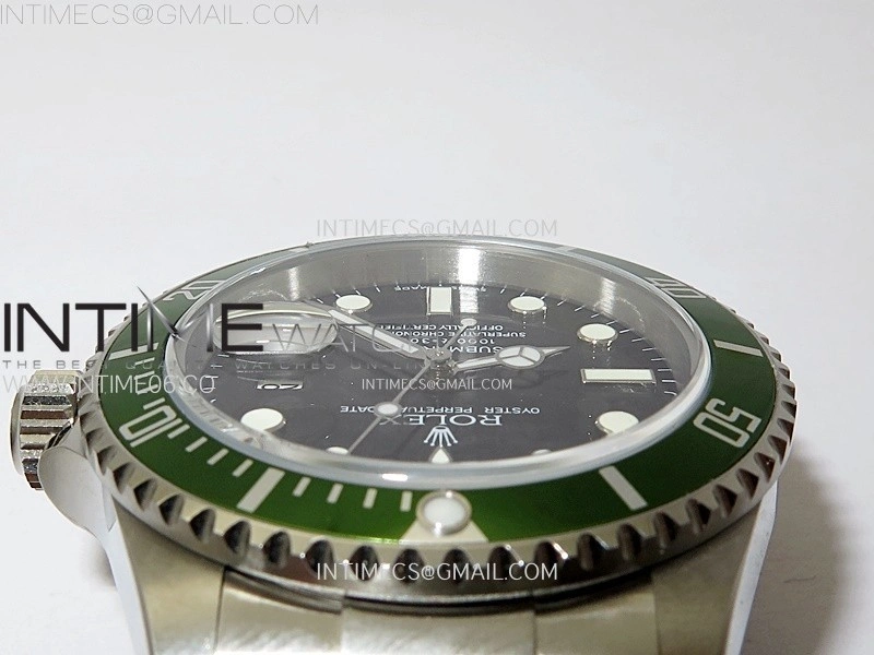 Submariner 16610 LV No Rehaut Engraving 904L Steel ARF 1:1 Best Edition on SS Bracelet SH3135 V2