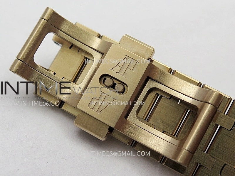 Royal Oak Chrono 26240 RG Gain Weight V2 DDF 1:1 Best Edition Blue Dial RG Bracelet Super Clone DD4401