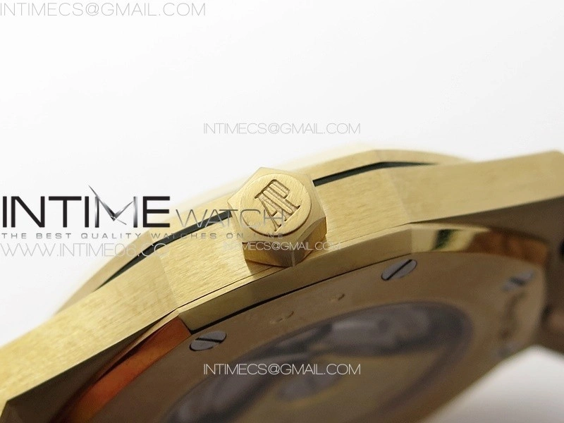 Royal Oak 41mm 15400 RG ZF 1:1 Best Edition White Textured Dial on SS Bracelet V2 SA3120 Super Clone