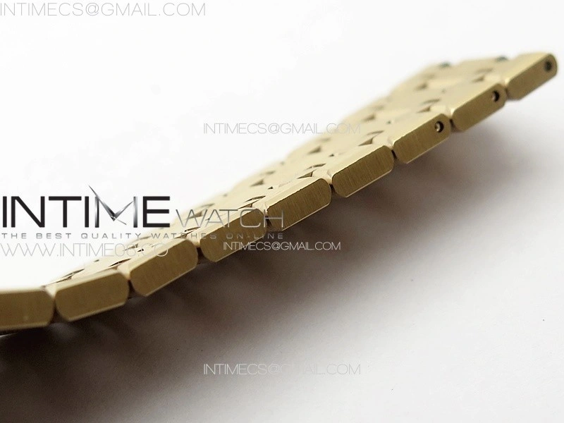 Royal Oak 41mm 15400 RG ZF 1:1 Best Edition White Textured Dial on SS Bracelet V2 SA3120 Super Clone