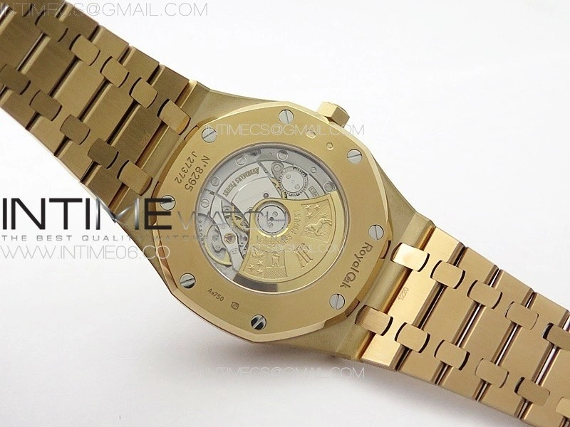 Royal Oak 41mm 15400 RG ZF 1:1 Best Edition White Textured Dial on SS Bracelet V2 SA3120 Super Clone