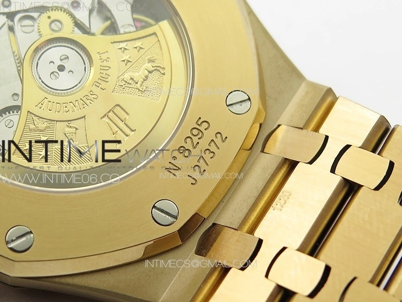 Royal Oak 41mm 15400 RG ZF 1:1 Best Edition White Textured Dial on SS Bracelet V2 SA3120 Super Clone