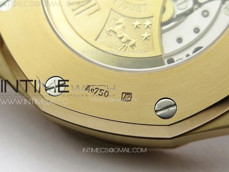 Royal Oak 41mm 15400 RG ZF 1:1 Best Edition White Textured Dial on SS Bracelet V2 SA3120 Super Clone