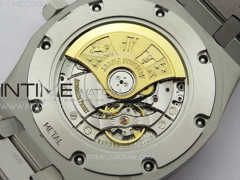 Royal Oak 41mm 15400 SS APSF 1:1 Best Edition Blue Textured Dial on SS Bracelet A3120 Super Clone V3