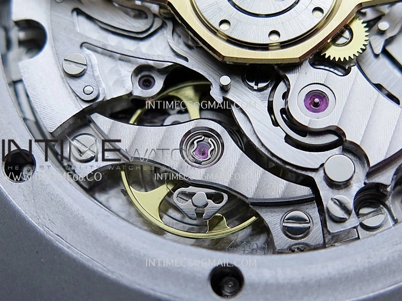 Royal Oak Chrono 26240 SS V2 DDF 1:1 Best Edition Silver Dial On Black Rubber Strap Super Clone DD4401