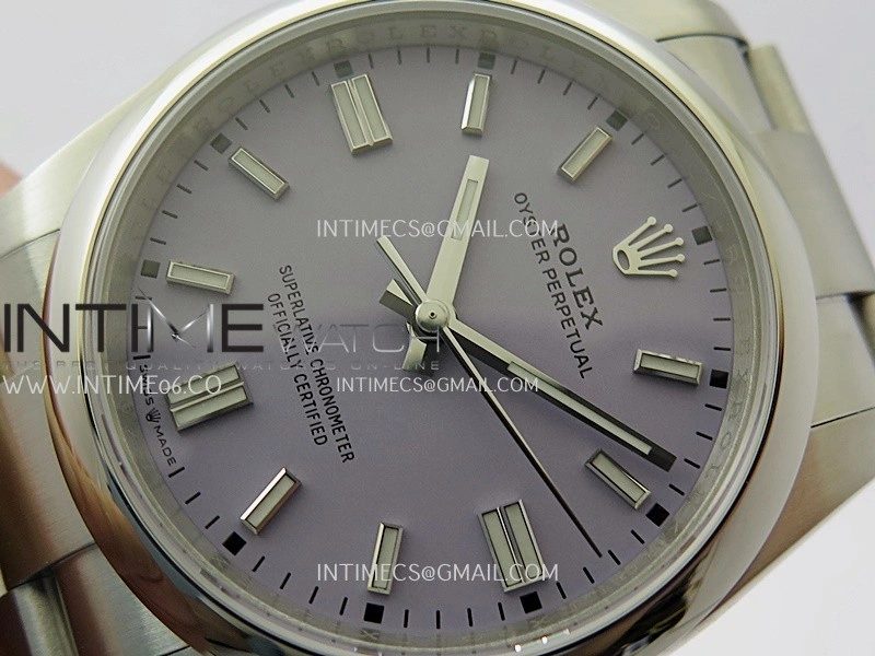 Oyster Perpetual 36mm 126000 904L VSF 1:1 Best Edition 2025 Lavender Purple Dial on 904L SS Bracelet VS3230