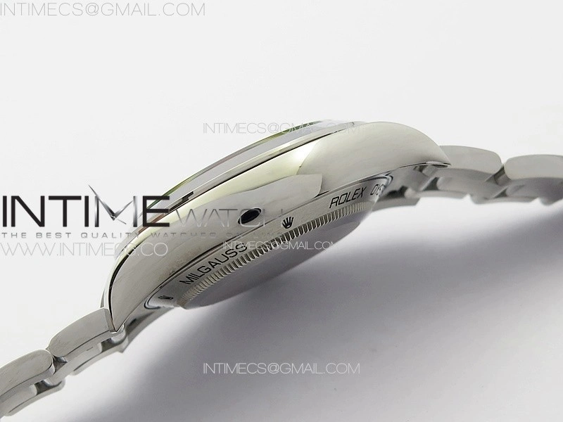Milgauss 116400 GV Real Green Sapphire SS APSF 1:1 Best Edition Blue Dial on SS Bracelet A2824