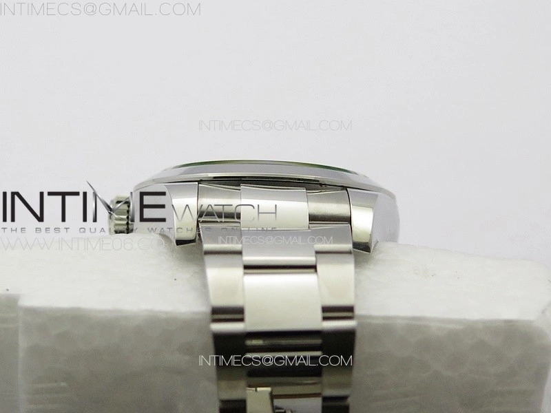 Milgauss 116400 GV Real Green Sapphire SS APSF 1:1 Best Edition Blue Dial on SS Bracelet A2824