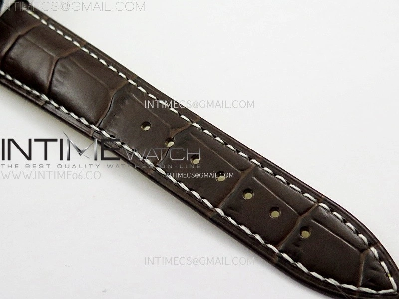 Navitimer B01 43mm SS B50 Best Edition Blue Dial Black Subdial On Brown Leather Strap A7750