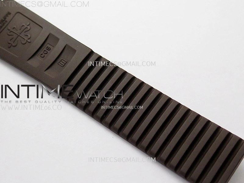 Aquanaut Jumbo 5167R-001 RG PPF 1:1 Best Edition Brown Dial on Brown Rubber Strap Super Clone 26-330 V2