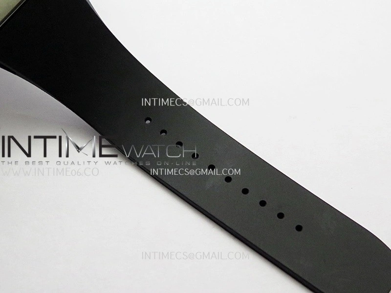 RM67-01 Real Titanium 1:1 Best Edition Skeleton Dial On Black Rubber Strap CRMA7 Clone