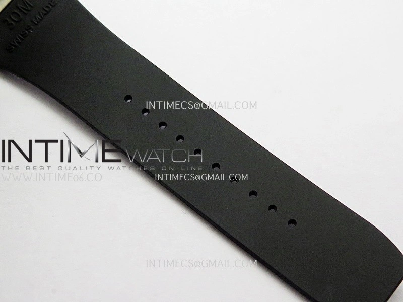 RM67-01 Real Titanium 1:1 Best Edition Skeleton Dial On Black Rubber Strap CRMA7 Clone