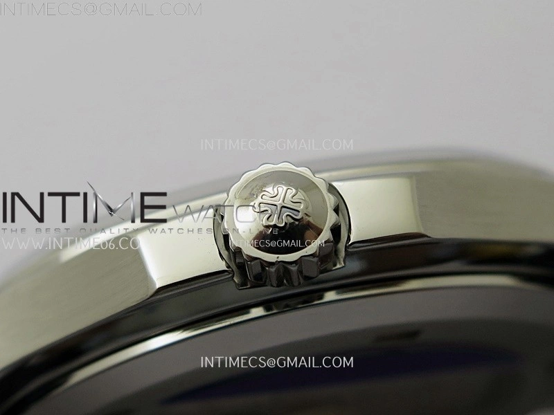 Aquanaut Jumbo 5167A-001 SS PPF 1:1 Best Edition Black Dial on Black Rubber Strap Super Clone 26-330 V2