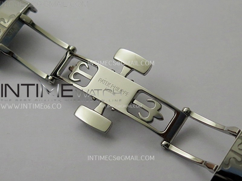 Aquanaut Jumbo 5167A-001 SS PPF 1:1 Best Edition Black Dial on Black Rubber Strap Super Clone 26-330 V2