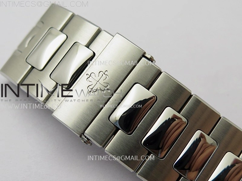 Nautilus 5711 1A-011 PPF 1:1 Best Edition White Textured Dial on SS Bracelet Super Clone 26-330 V5