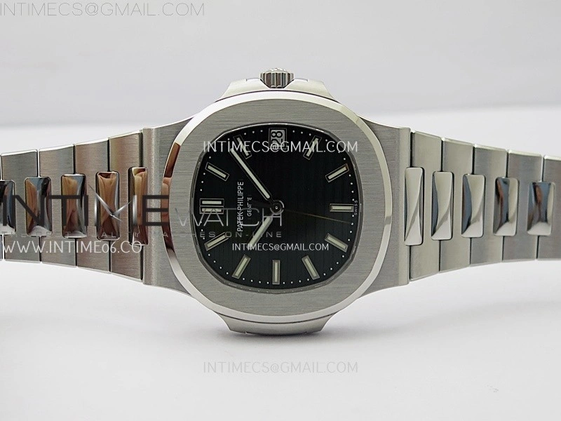 Nautilus 5711 1A-014 PPF 1:1 Best Edition Green Textured Dial on SS Bracelet Super Clone 26-330 V5