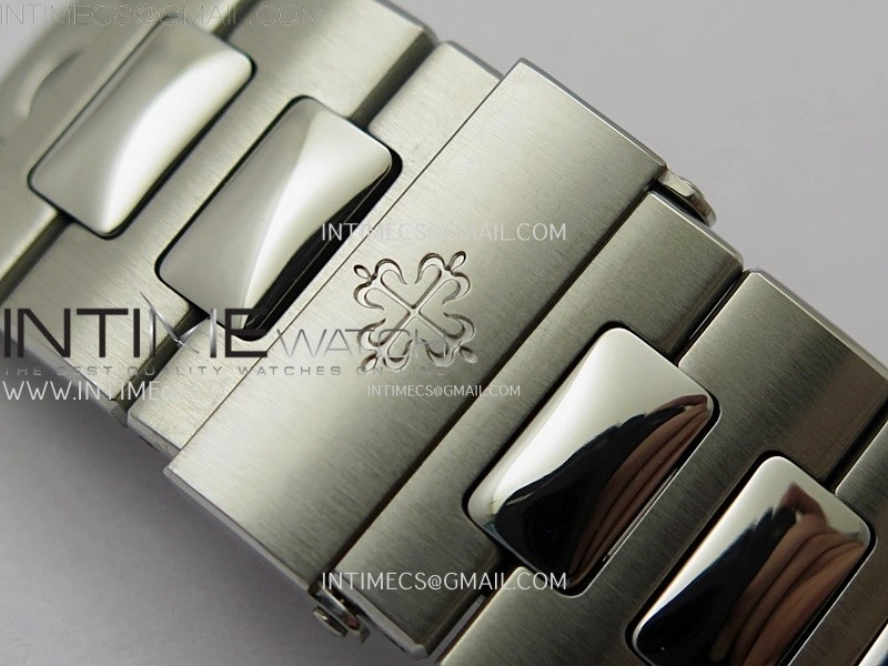 Nautilus 5711 1A-014 PPF 1:1 Best Edition Green Textured Dial on SS Bracelet Super Clone 26-330 V5