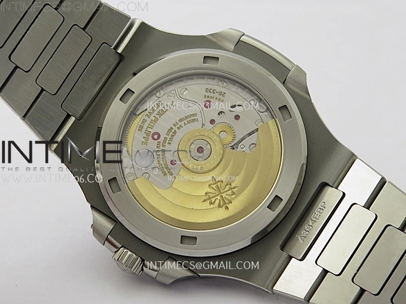 Nautilus 5711 1A-014 PPF 1:1 Best Edition Green Textured Dial on SS Bracelet Super Clone 26-330 V5