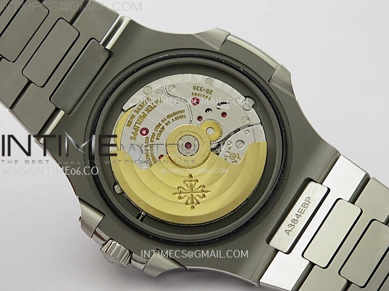 Nautilus 5711 1A-014 PPF 1:1 Best Edition Green Textured Dial on SS Bracelet Super Clone 26-330 V5