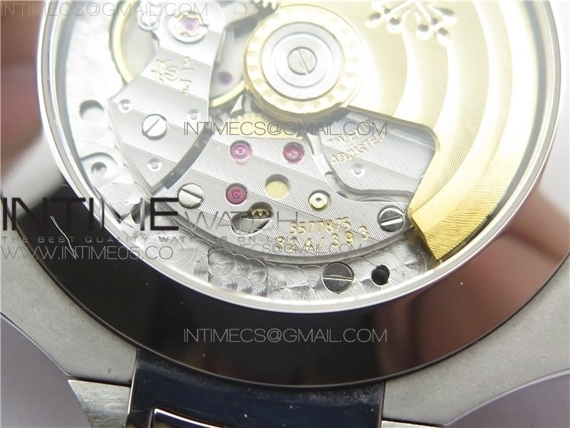 NAUTILUS 5726 1A-014 SS GRF 1:1 BEST EDITION BLUE DIAL WORKING ANNUAL CALENDARON SS BRACELET A.324
