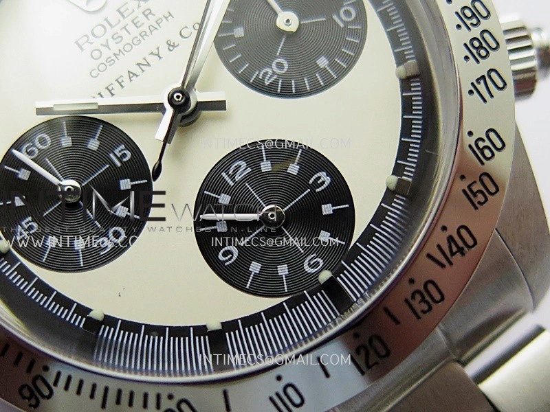 Daytona 6263 Style02 Tiffany SS B12 Best Edition Cream Dial Black Subdials On SS Bracelet Venus 75