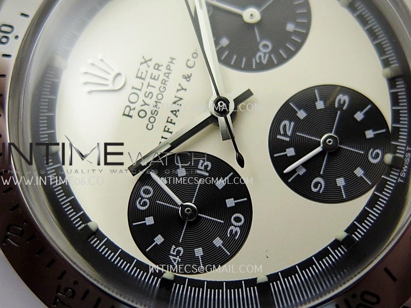 Daytona 6263 Style02 Tiffany SS B12 Best Edition Cream Dial Black Subdials On SS Bracelet Venus 75